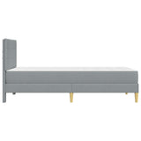 vidaXL Bedframe Donkergrijs 80 x 200 cm Polyester