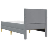 vidaXL Bedframe Donkergrijs 80 x 200 cm Polyester