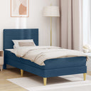 vidaXL Bedframe Donkergrijs 80 x 200 cm Polyester