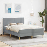 vidaXL Bedframe Donkergrijs 80 x 200 cm Polyester