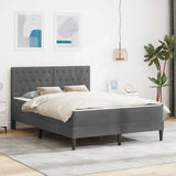 vidaXL Bedframe met matras met hoofdeinde Roze 80 x 200 cm Fluweel