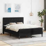 vidaXL Bedframe met matras met hoofdeinde Roze 80 x 200 cm Fluweel