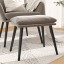 vidaXL Voetenbank 45x29,5x35 cm fluweel donkergroen