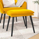 vidaXL Voetenbank 45x29,5x35 cm fluweel donkergroen