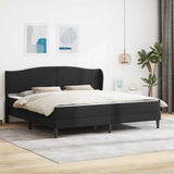 vidaXL Bedframe met hoofdeinde Grijs 90 x 190 cm Kunstleer