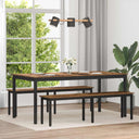 vidaXL Eettafels Bewerkt hout