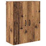 vidaXL Highboard Oud Hout 69,5 x 34 x 180 cm Bewerkt hout