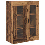 vidaXL Highboard with Drawer Old Wood 69.5 x 34 x 180 cm Engineered Wood