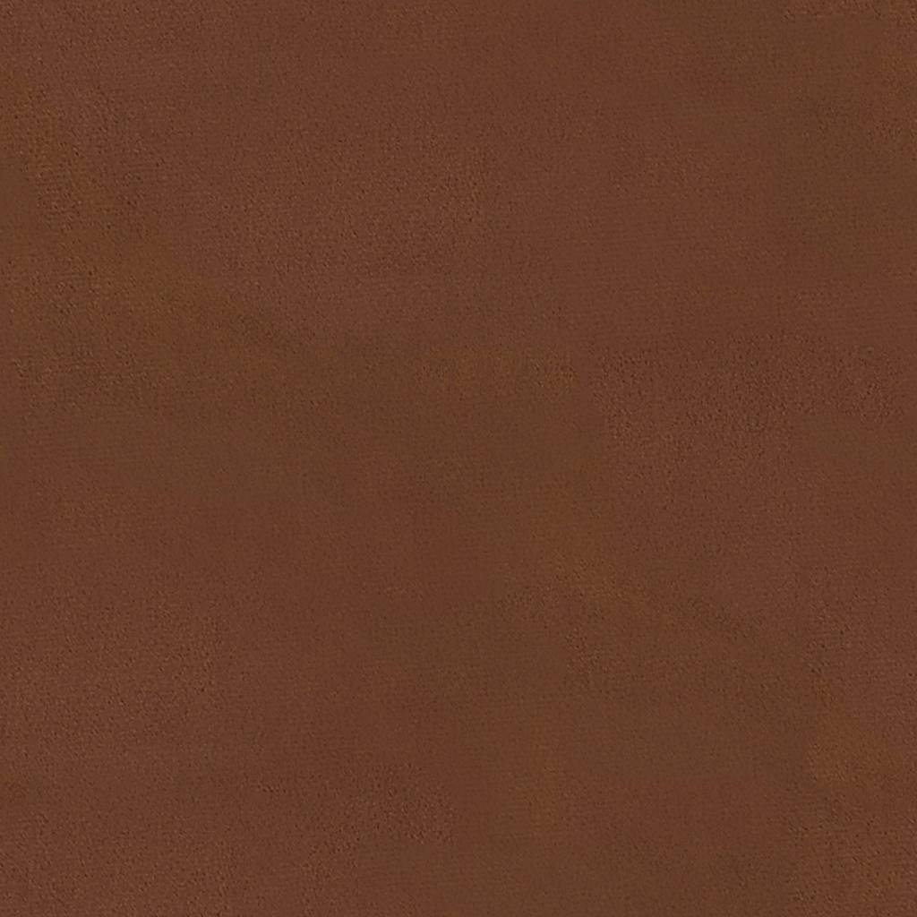 vidaXL Footstool 60x60x36 cm microfiber brown