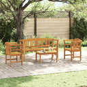 vidaXL Tuinrozen loungeset 4 pcs Massief Acacia Hout