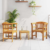 vidaXL Tuinrozen loungeset 4 pcs Massief Acacia Hout