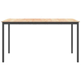 vidaXL Bartafel Naturel 110 x 55 x 105 cm Massief grenenhout