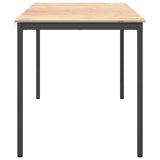 vidaXL Bartafel Naturel 110 x 55 x 105 cm Massief grenenhout