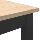 vidaXL Bartafel Naturel 110 x 55 x 105 cm Massief grenenhout