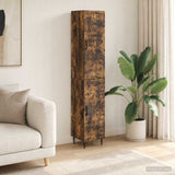 vidaXL Kast Set 2 pcs Zwart 33 x 34,5 x 89,5 cm Bewerkt hout