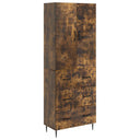 vidaXL Kast Set 2 pcs Zwart 66 x 34,5 x 90 cm Bewerkt hout