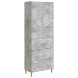 vidaXL Cabinet Set 2 pcs Black 66 x 34.5 x 90 cm Engineered Wood