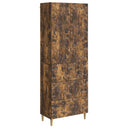 vidaXL Cabinet Set 2 pcs Black 66 x 34.5 x 90 cm Engineered Wood