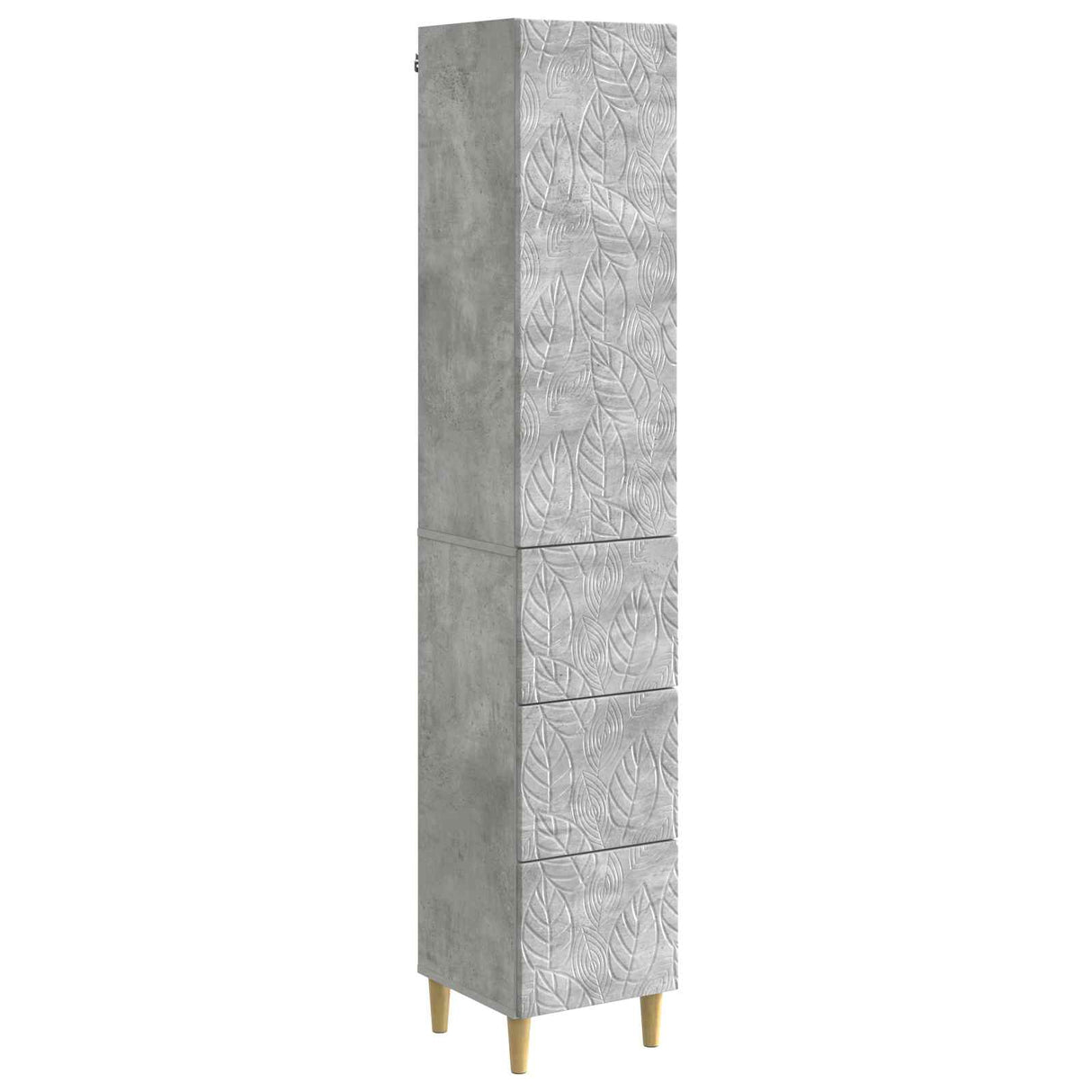 vidaXL Kast Set 2 pcs Zwart 33 x 34,5 x 90 cm Bewerkt hout
