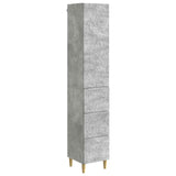 vidaXL Kast Set 2 pcs Zwart 33 x 34,5 x 90 cm Bewerkt hout
