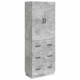 vidaXL Kast Set 2 pcs Zwart 66 x 34,5 x 87 cm Bewerkt hout