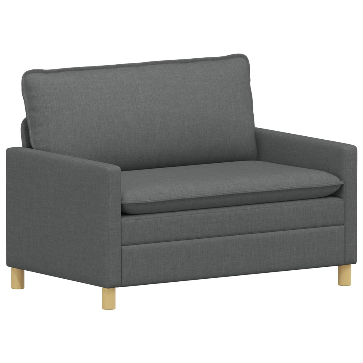 vidaXL Sofa Set 2 pc Light Grey Fabric