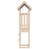 vidaXL Speeltoren Bruin 52,5 x 46,5 x 208 cm Massief grenenhout
