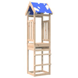 vidaXL Speeltoren Bruin 52,5 x 46,5 x 208 cm Massief grenenhout