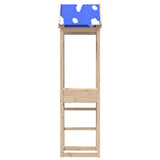 vidaXL Speeltoren Bruin 52,5 x 46,5 x 208 cm Massief grenenhout