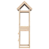 vidaXL Speeltoren Bruin 52,5 x 46,5 x 195 cm Massief grenenhout