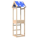 vidaXL Speeltoren Bruin 52,5 x 46,5 x 195 cm Massief grenenhout