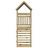 vidaXL Speeltoren Bruin 52,5 x 85 x 265 cm Massief grenenhout