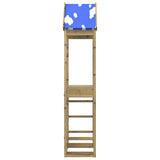 vidaXL Speeltoren Bruin 52,5 x 85 x 265 cm Massief grenenhout