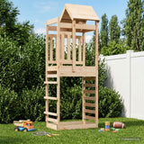vidaXL Playhouse Brown 52.5 x 85 x 238 cm Solid Pine Wood
