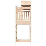 vidaXL Playhouse Brown 52.5 x 85 x 238 cm Solid Pine Wood