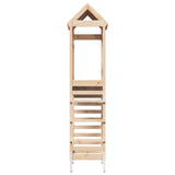 vidaXL Playhouse Brown 52.5 x 85 x 238 cm Solid Pine Wood
