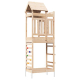 vidaXL Playhouse Brown 52.5 x 85 x 238 cm Solid Pine Wood