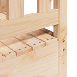 vidaXL Playhouse Brown 52.5 x 85 x 238 cm Solid Pine Wood