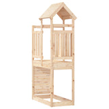 vidaXL Speeltoren Bruin 53 x 110,5 x 214 cm Massief grenenhout