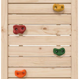 vidaXL Speeltoren Bruin 53 x 110,5 x 214 cm Massief grenenhout