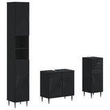 vidaXL 3-piece Bathroom Cabinet Set EDE Engineered Wood