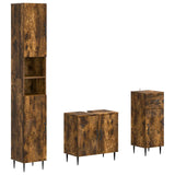 vidaXL 3-piece Bathroom Cabinet Set EDE Engineered Wood