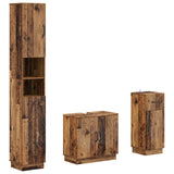 vidaXL 3-piece Bathroom Cabinet Set EDE Engineered Wood