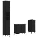 vidaXL 3-piece Bathroom Cabinet Set EDE Engineered Wood