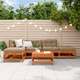vidaXL 6-delige Loungeset massief grenenhout