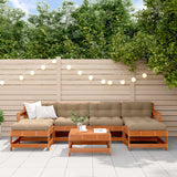 vidaXL 7-Piece Lounge Set Solid Pine Wood