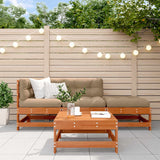 vidaXL 4-delige Loungeset massief grenenhout