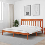 vidaXL Bedframe massief hout 75x190 cm