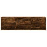 vidaXL TV Kast met LEDs Oud Hout 140 x 34 x 40 cm Bewerkt hout