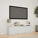 vidaXL TV Kast met LEDs Oud Hout 140 x 34 x 40 cm Bewerkt hout